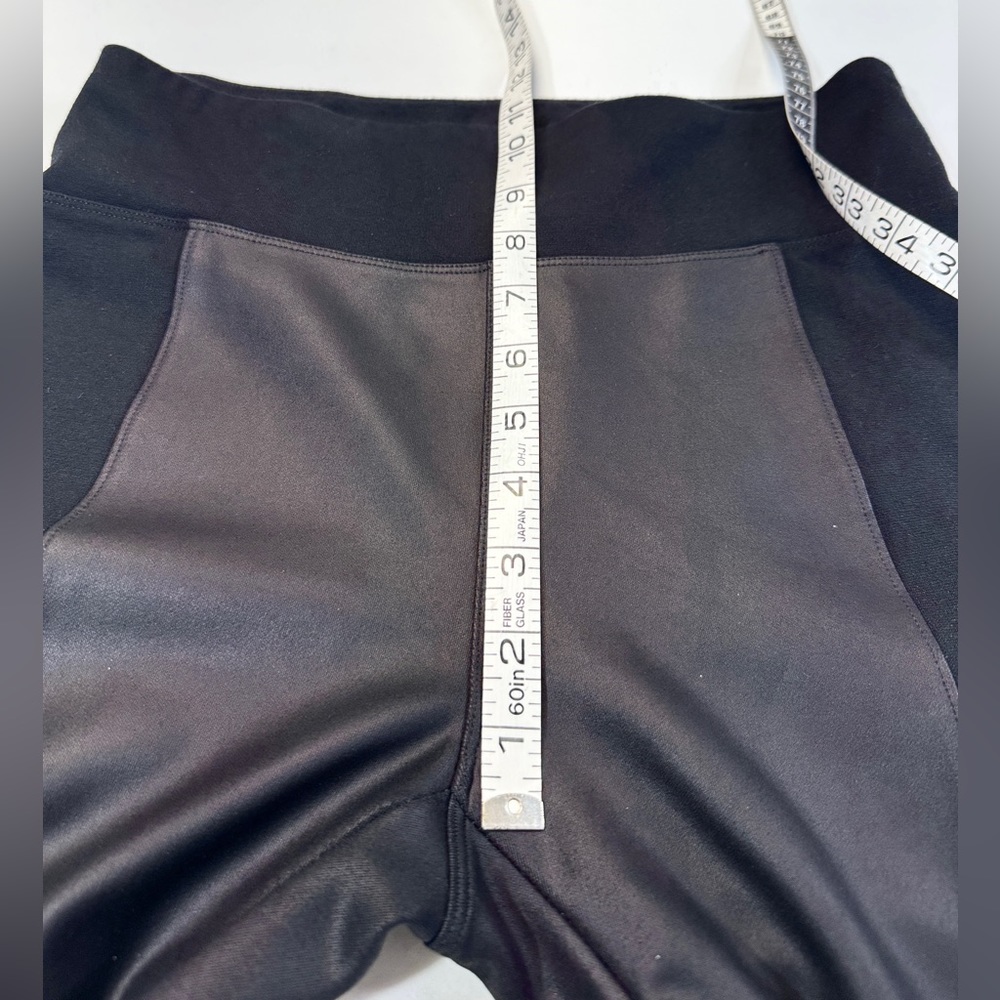 Express Faux Leather Black Leggings Size Medium - Picture 6 of 6